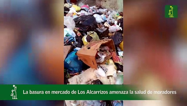 La basura en mercado de Los Alcarrizos amenaza la salud de moradores