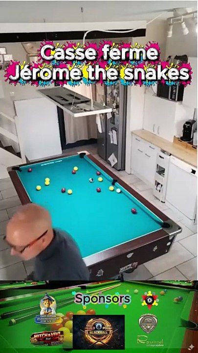 Casse ferme Jérome the snakes #8ballpool #8ball #8pool #blackball #billard #pourtoi #fyp