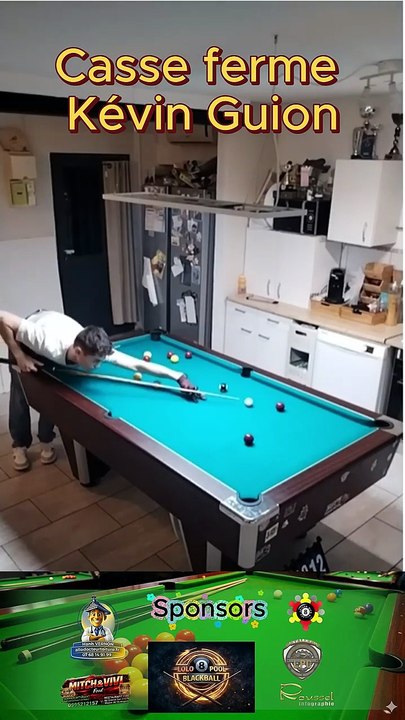 Casse ferme Kévin Guion #8ballpool #8ball #8pool #blackball #billard #pourtoi #fyp