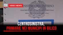 Centrosinistra, primarie nei municipi in bilico