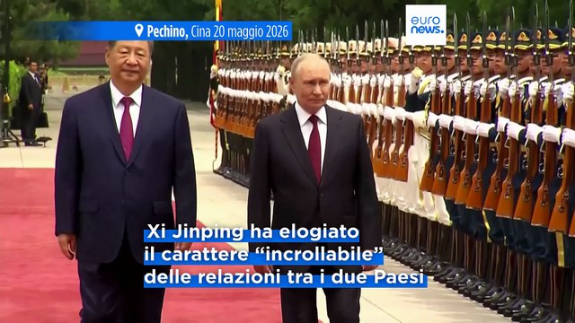 Putin in Cina per colloqui con Xi Jinping: tra Mosca e Pechino fedeltà incrollabile