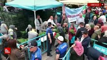 Kırıkkale'de ücretsiz fide kuyruğu