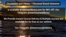 (Available) Dan Henry – Personal Brand Intensive