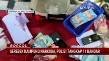 Polisi Gerebek Kampung Narkoba di Samarinda, 11 Bandar Ditangkap | BORGOL