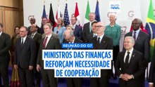 G7 destaca cooperação financeira e mantém pressão sobre a Rússia