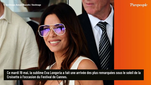 Eva Longoria très remarquée lors de son arrivée à Cannes, son petit sac d’une marque française et très tendance n’y est pas pour rien !