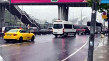İstanbul'un bazı bölgelerinde sağanak etkili oldu