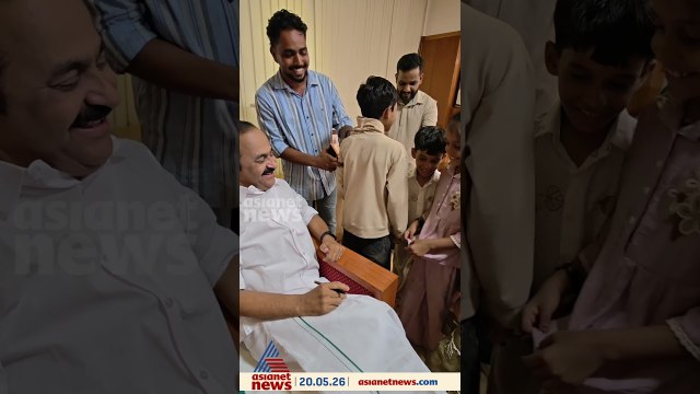 സിഎം സൈൻ തരുവോ?, പിന്നേ, എന്താ വേണ്ടതെന്ന് പറഞ്ഞാ മതി...; സിഎമ്മിനെ കാണാനെത്തി കുട്ടി ഫാൻസ്