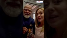 Melody Diplomacy! Giorgia Meloni Thanks PM Modi for Sweet Indian Gift | World #Shorts
