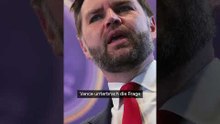 Genervt vom ständigen "Gejammer" - JD Vance teilt vor laufender Kamera aus
