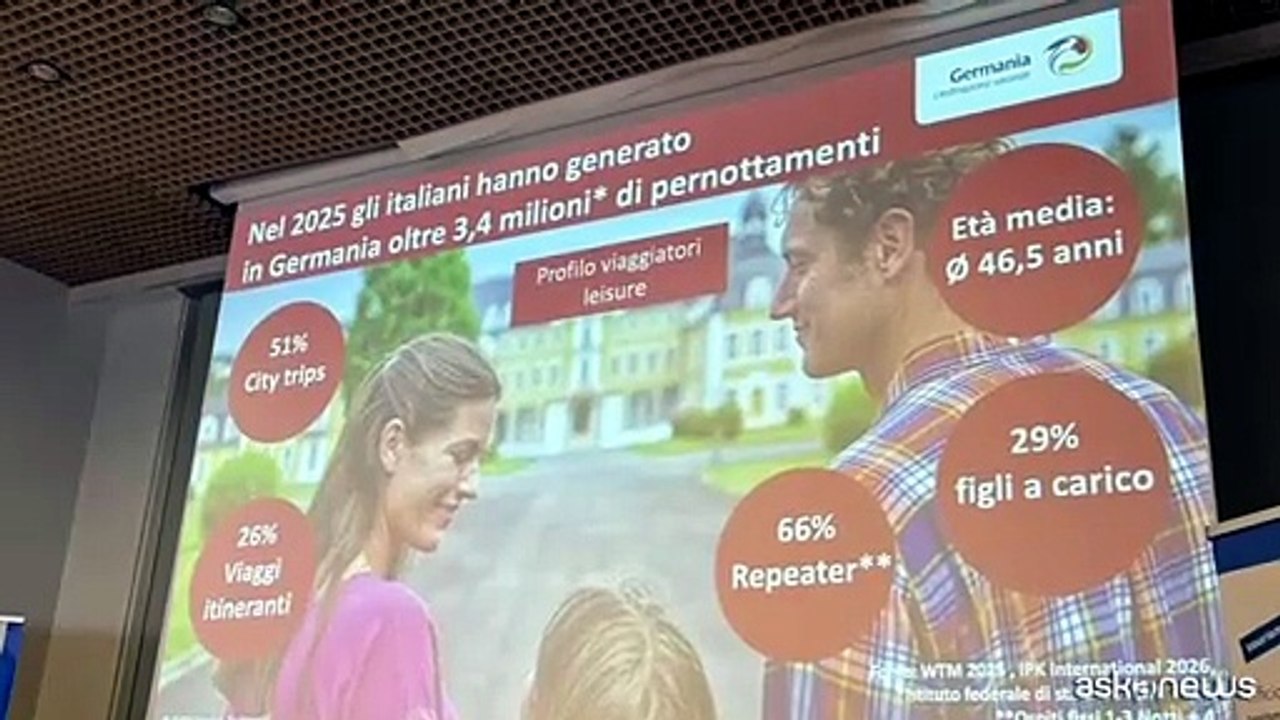 Turismo, Marchetti (Engt): Germania meta vicina, viaggi in treno +19%