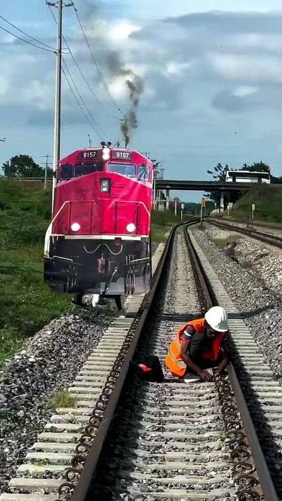 Train track accident, Funny Street Prank Reactions