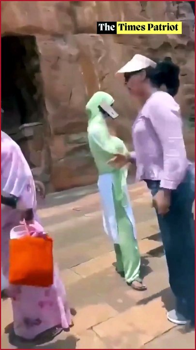 Footwear Inside Temple Leads to Heated Argument at Karnataka’s Badami Cave Temples
