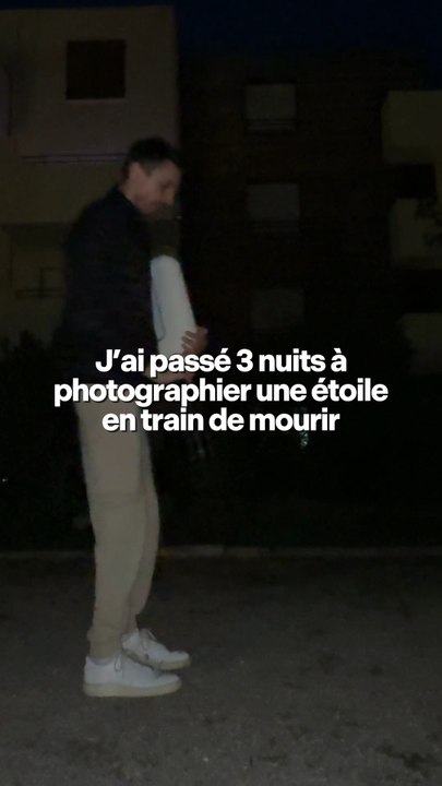 J’ai photographié une étoile en fin de vie à 4500 années-lumière 😍