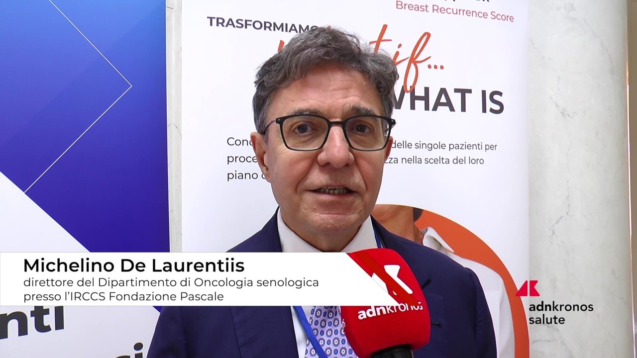 Tumori: De Laurentiis (Pascale Napoli), ?con test genomici meno chemioterapie non necessarie in cancro al seno?