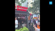 Taksim’de Avrupa Ligi finali coşkusu