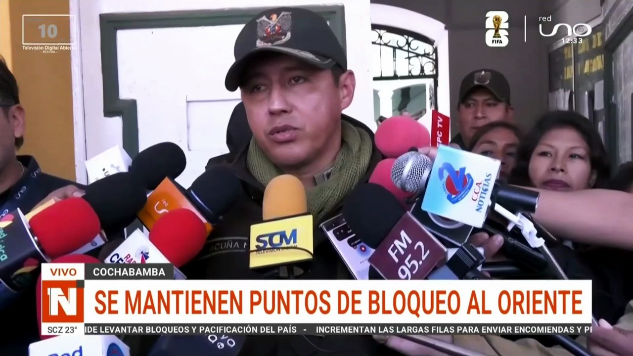 bloqueos cbba