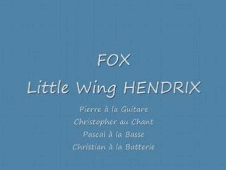Fox Little Wing Hendrix
