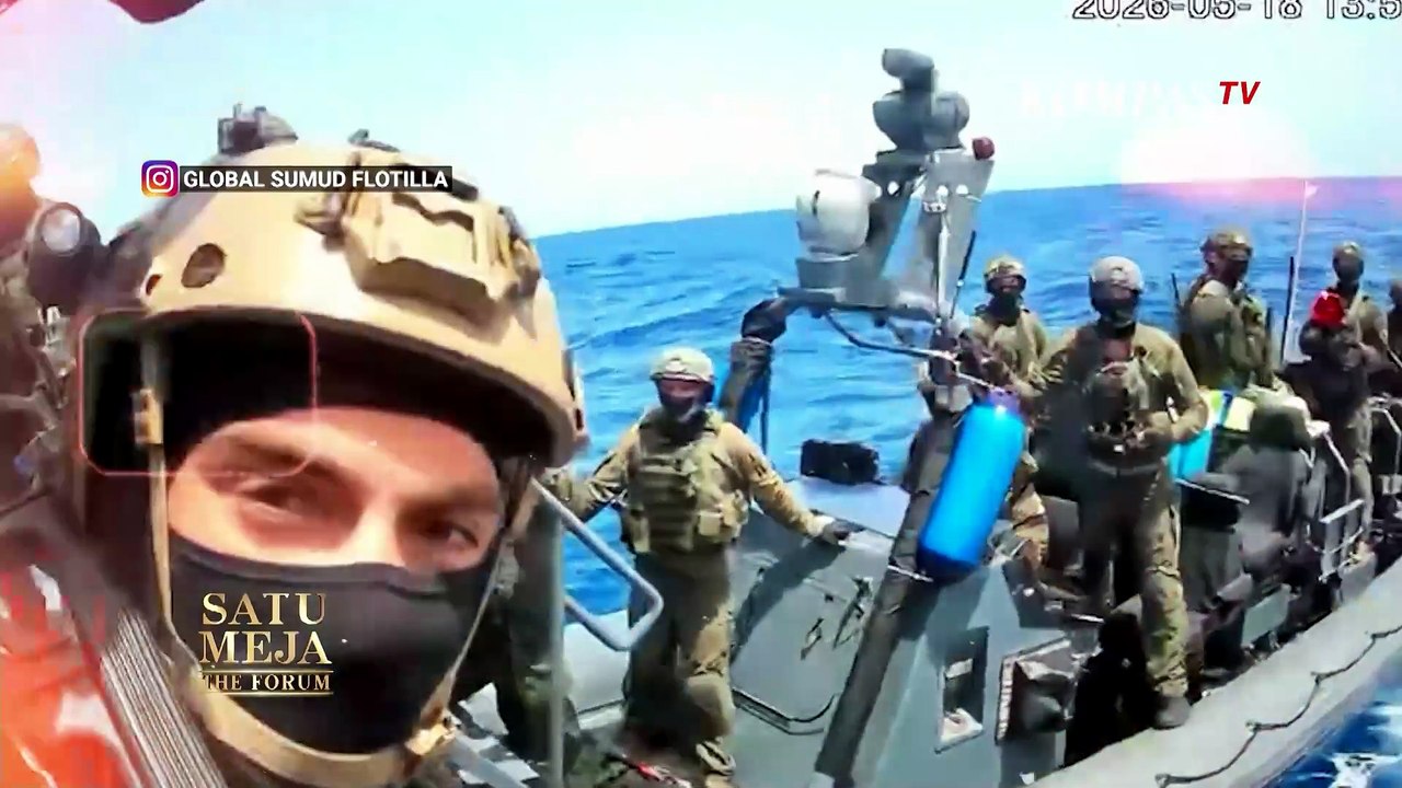 Relawan Global Sumud Flotilla Tiba di Ashdod hingga Pakar Sebut Indonesia Dijebak AS di BoP
