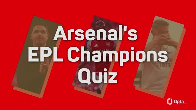 Test your knowledge of Arsenal's Premier League-winning season