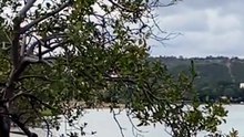 Carro cai em lagoa de Lagoa Santa