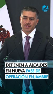 Harfuch anuncia golpe de Operación Enjambre en Morelos: Caen alcalde de Atlatlahucan y exedil de Yecapixtla