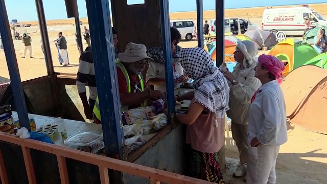 Küresel Sumud Filosu konvoyu Libya’nın doğusuna geçmek için 4 gündür Sirte yakınlarında bekliyor