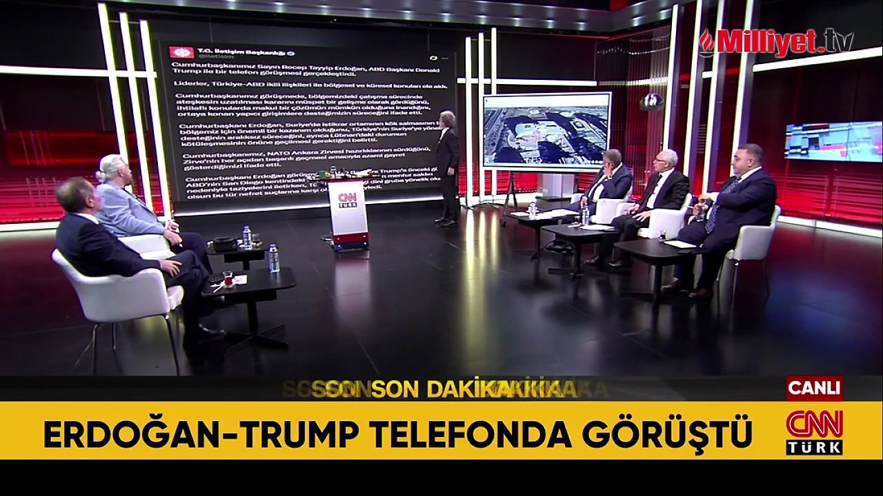 Cumhurbaşkanı Erdoğan, ABD Başkanı Trump ile bir telefon görüşmesi gerçekleştirdi