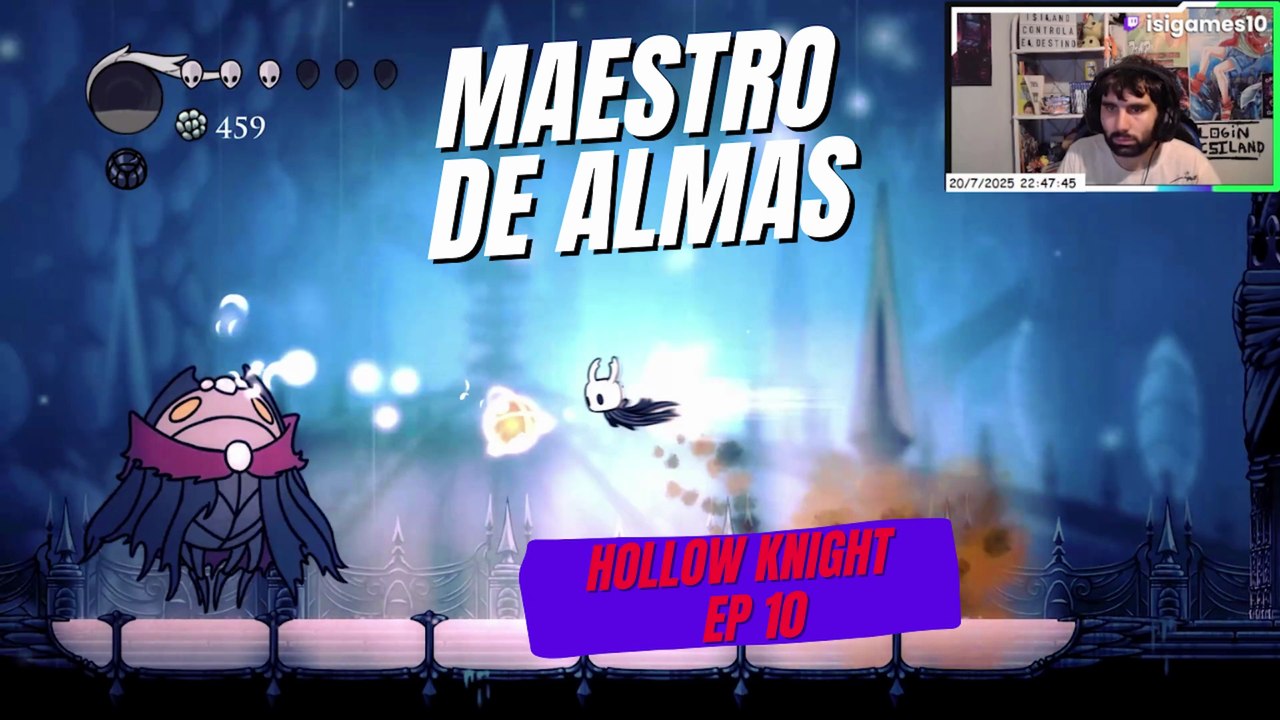 Hollow Knight Enfrentamos al Maestro de Almas y exploramos la Cumbre de Cristal  Ep 10