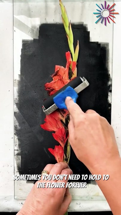 Saving beautiful flowers in a unique technique✨