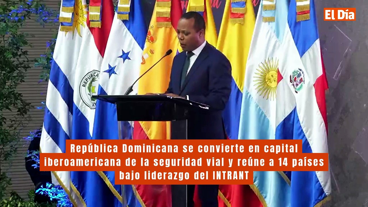 República Dominicana se convierte en capital iberoamericana de la seguridad vial y reúne a 14 países bajo liderazgo del INTRANT