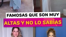 Famosas que son muy altas y no lo sabias