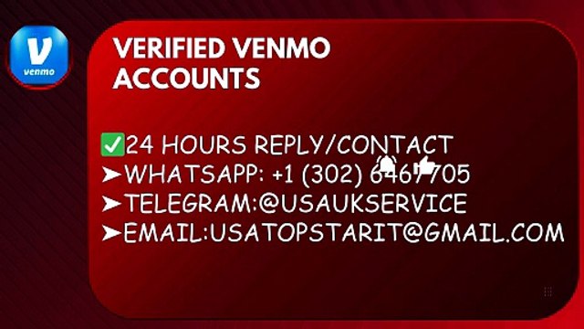 Buy ''Verified Venmo Accounts'' Secure & Reliable Payment