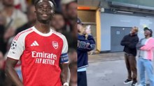 Bukayo Saka shows humble side walking through London after Arsenal’s title win