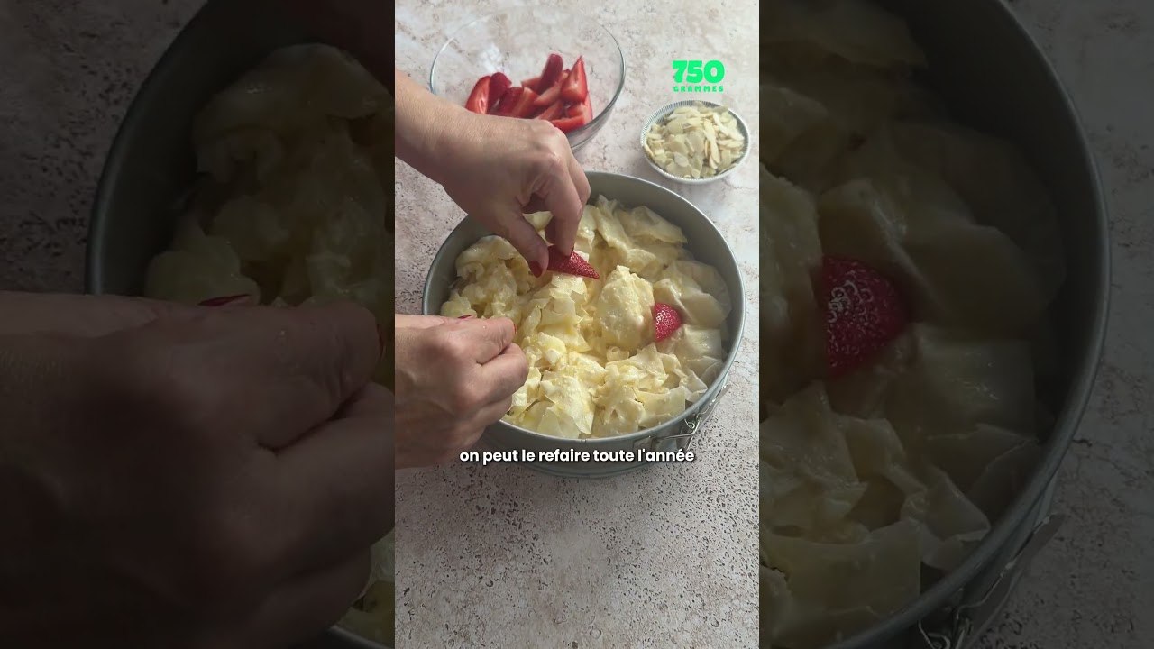 Ce gâteau filo aux fraises est une merveille !...