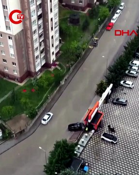 Ankara'da sağanak; alt geçit ve caddeler suyla doldu