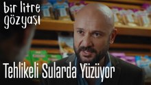 Muzaffer tehlikeli sularda yüzüyor