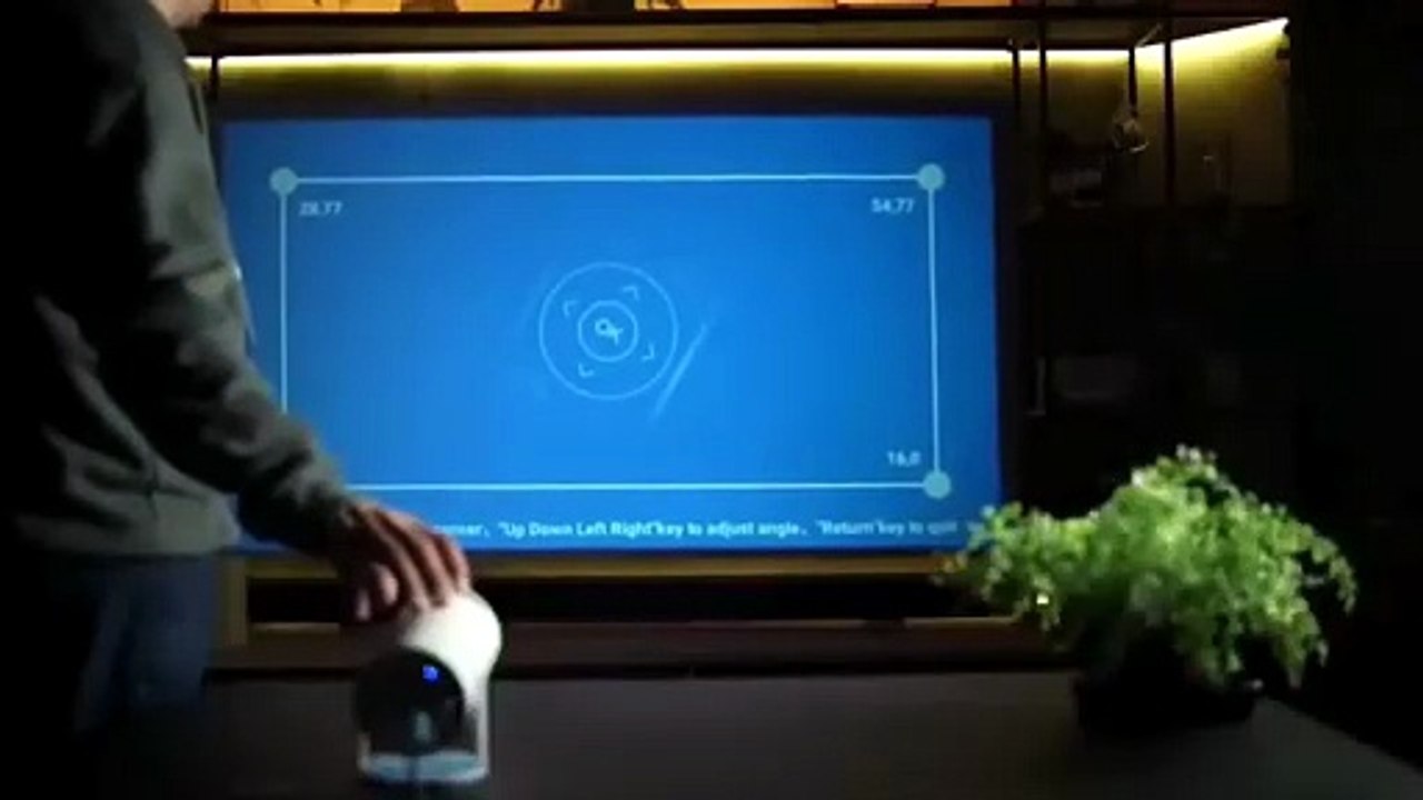 Projetor 4K HD 150 Polegadas Celular, Tv B0x, Xbox, PS, Pc, Wifi HY300 Pro Magcubic