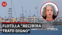 Embajadora de Israel afirma que se respetan derechos de activistas de la Flotilla Global Sumud