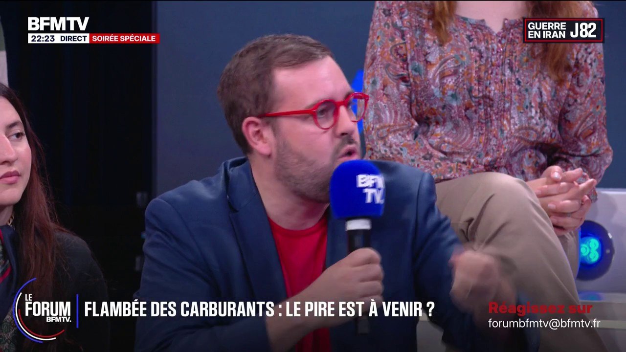 FORUM BFMTV - Carburant: "Il y a un enjeu de gérer la question des imports", affirme Mikaa Blugeon-Mered, enseignant