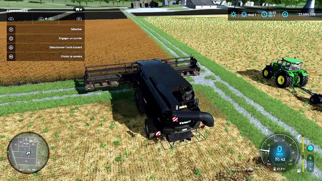 FARMING SIMULATOR 22: MOISSON DU SORGHO À ELMCREEK