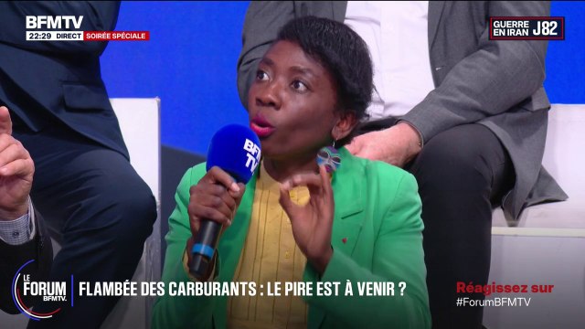 FORUM BFMTV - “Il faut demander à ceux qui ont profité de la guerre, qui ont fait des milliards de superprofits, d’accepter que leur marge soit un peu moins grande”, déclare Danièle Obono, députée “La France insoumise”