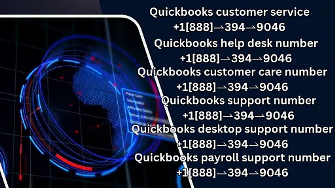 ➺9046 ↯↯ [ {Quickbooks] ] -Payroll [Support] - Number +1 {888}➺ 394➺9046
