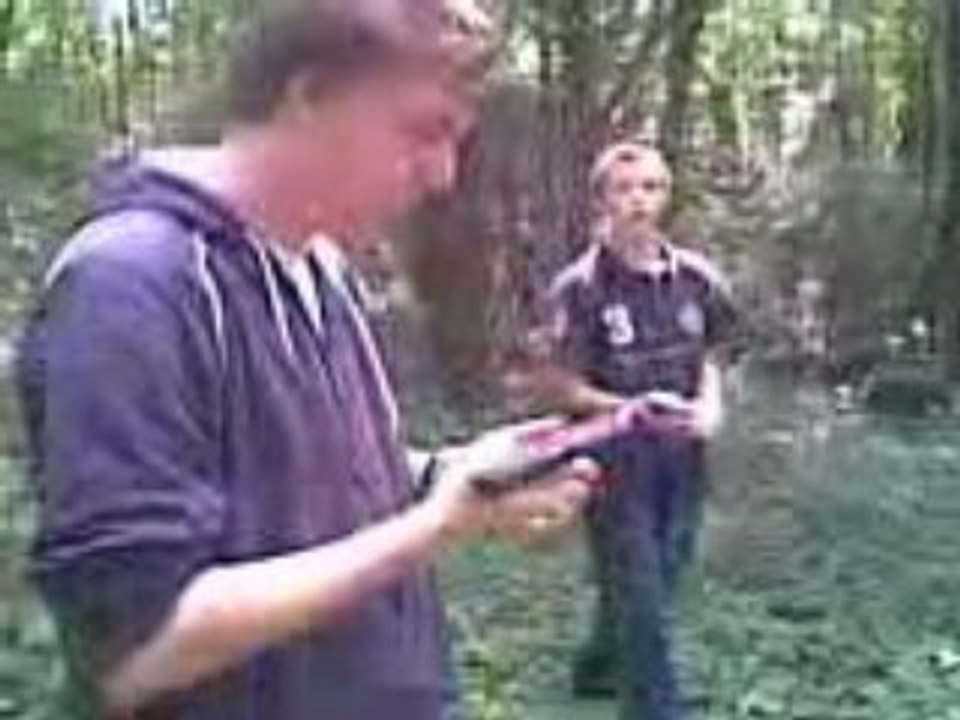 Les barges: fusil a bille