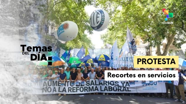 Temas Del Día 20.05.26: Trabajadores de la salud protestan contra recortes de Milei