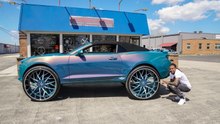 This Chameleon Camaro Is A Convertible Donk
