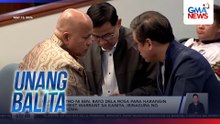 Hiling na TRO ni Sen. Bato dela Rosa para harangin ang ICC arrest warrant sa kaniya, ibinasura ng Korte Suprema | Unang Balita
