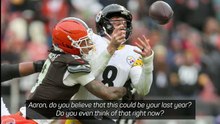 Rodgers ready for one final season with Steelers