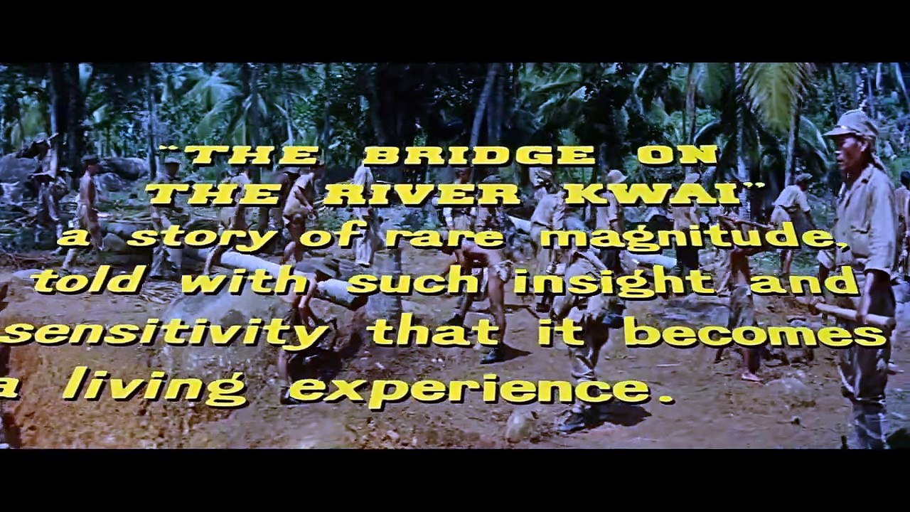THE BRIDGE ON THE RIVER KWAI (1957) Trailer VO - HD [Full Movie]