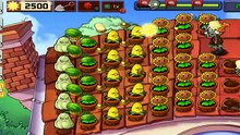 plant Vs Zombie Adventure Roof level 9